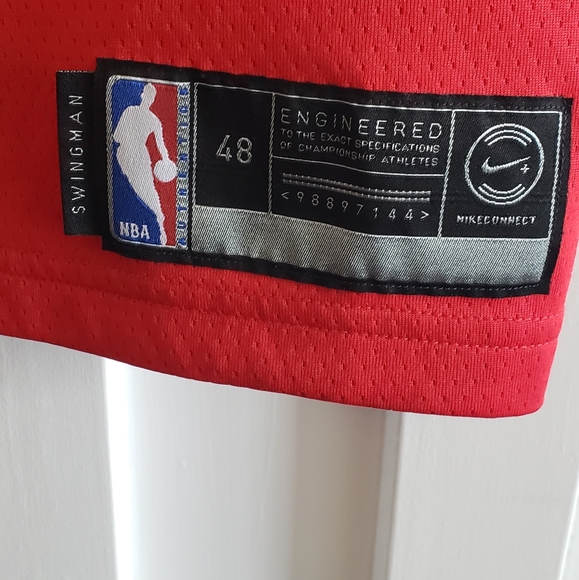 NIKE Houston Rockets Jersey CHRIS PAUL Swingman 48 Large NBA Connect AUTHENTIC - Picture 7 of 12